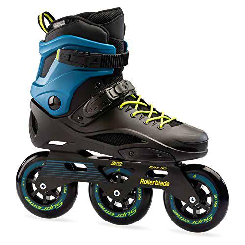 Rollerblade Patines RB 110 3Wd, Unisex Adulto, Negro, 38