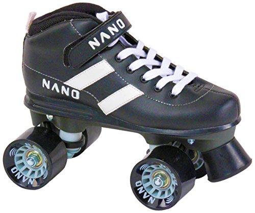 Nano Patines en Paralelo, Color Negro/Negro, Talla Talla 37