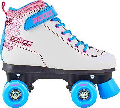 Roces movidaa2 - 38 - Patines de Ruedas niña, Color Blanco/Morado/Azul