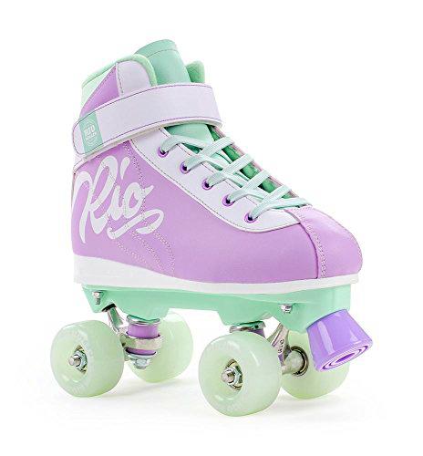 Rio Roller Milkshake Patines, Unisex niños, Multicolor (Mint Berry), 33