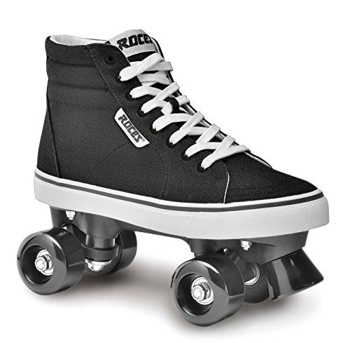 Roces Ollie Roller Skates, Blanco/Negro, 36