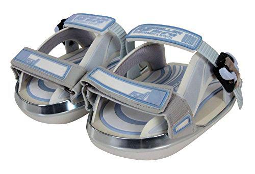 S&amp;R RS1 RS1BL-S - Patines en Paralelo, Color Blanco/Azul