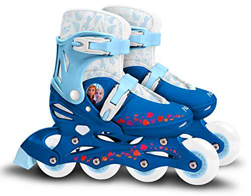 Stamp- Adjustable IN-Line Frozen II Size 30-33, Color Azul