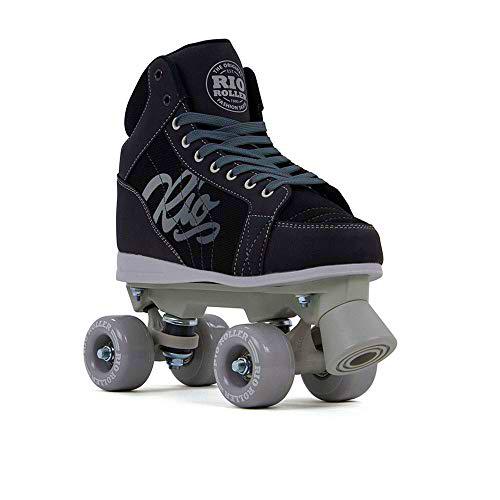 Rio Roller Lumina Adults Patines, Adultos Unisex, Black/Grey (Multicolor), 40.5