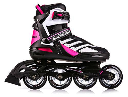 Blackwheels Patines en línea para Mujer (Talla 40), Color Rosa