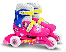 Stamp Sas-MINNIE Adjustable two in one 3 Wheels Skate size 27-30