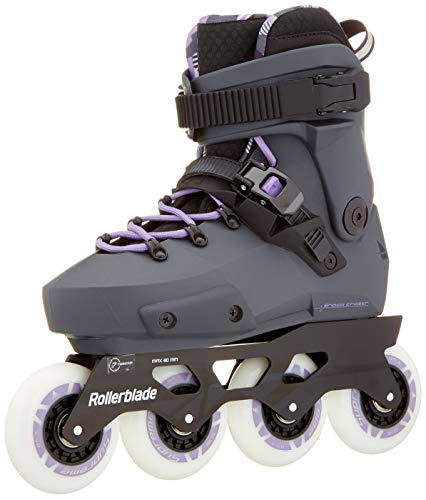 Rollerblade Twister Edge W Patines Gris, Mujeres, Anthracite/Lilac, 255