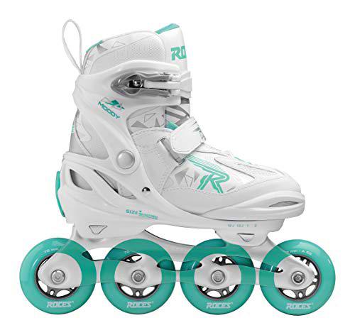 Roces Patines en línea para niña Moody Girl TIF, Color Blanco