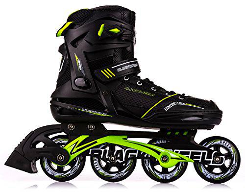 Blackwheels Slalom Green - Patines en línea para Hombre (Talla 45)