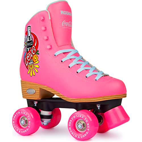 Rookie Rollerskates Patines, Juventud Unisex, Pink (Rosa), 37