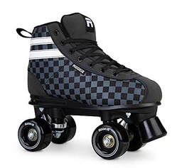Rookie Rollerskates Patines, Unisex adulto, Checker (Multicolor), 42
