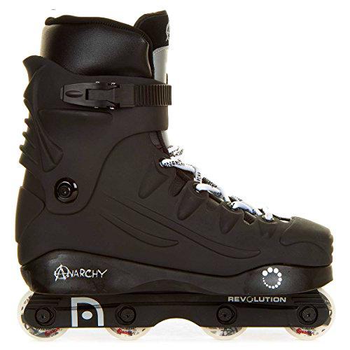Anarchy ANC002 Patines, Unisex Adulto, Negro (Black), 43