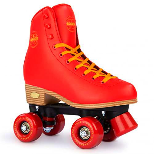 ROOKIE Rollerskates Patines, Adultos Unisex, Red (Rojo), 42